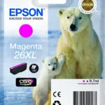 Epson 26XL Γνήσιο Μελάνι Εκτυπωτή InkJet Ματζέντα (C13T26334010 C13T26334012)