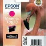 Epson T0873 Γνήσιο Μελάνι Εκτυπωτή InkJet Ματζέντα (C13T08734010)