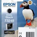 Epson T3248 Γνήσιο Μελάνι Εκτυπωτή InkJet Matte Μαύρο (C13T32484010)