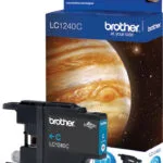 Brother LC1240 Γνήσιο Μελάνι Εκτυπωτή InkJet Κυανό (LC-1240C)