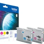 Brother LC970 Value Pack Γνήσιο Πακέτο Μελανιών Εκτυπωτή InkJet Πολλαπλό (Color) (LC-970VALBP)