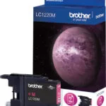Brother LC1220 Magenta Γνήσιο Μελάνι Εκτυπωτή InkJet Ματζέντα (LC-1220M)