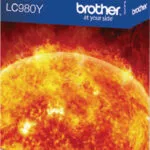 Brother LC980 Γνήσιο Μελάνι Εκτυπωτή InkJet Κίτρινο (LC-980Y)