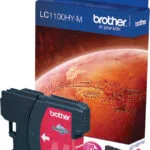 Brother LC1100 Γνήσιο Μελάνι Εκτυπωτή InkJet Ματζέντα (LC-1100HYM)