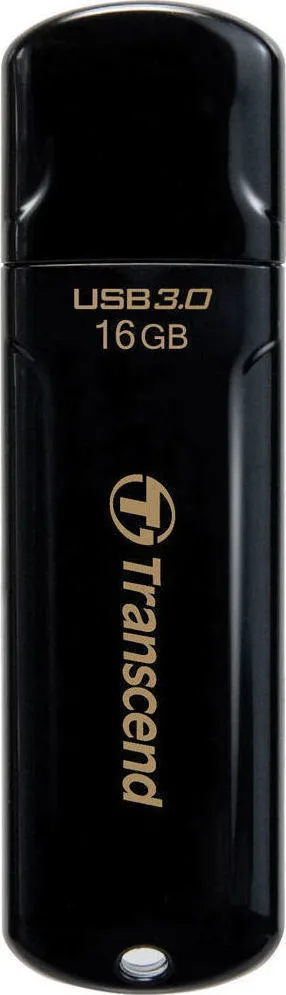 20171221140727_transcend_jetflash_700_16gb Transcend JetFlash 700 16GB USB 3.0 Stick Μαύρο - Image 1