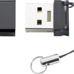 Intenso Slim Line 64GB USB 3.0 Stick Μαύρο