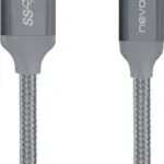 Nevox Braided USB 3.0 Cable USB-C male - USB-A male Γκρι 1m (TC-1457)
