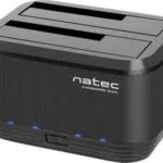 Natec NSD-0955 Docking Station για 2 Σκληρούς Δίσκους SATA 2.5" / 3.5" με σύνδεση USB 3.0 (NSD-0955)