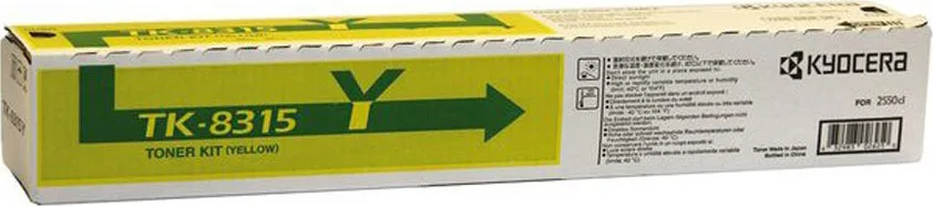 20180227095316_kyocera_tk_8315y_yellow Kyocera TK-8315Y Γνήσιο Toner Laser Εκτυπωτή Κίτρινο 6000 Σελίδων 1T02MVANL0 - Image 1