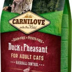 Carnilove Into The Wild Duck & Pheasant Ξηρά Τροφή χωρίς Σιτηρά για Ενήλικες Γάτες με Πάπια 2kg