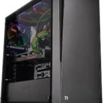 Thermaltake Versa J21 Tempered Glass Edition Gaming Midi Tower Κουτί Υπολογιστή με Πλαϊνό Παράθυρο Μαύρο
