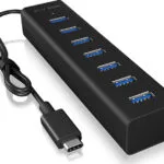 Icy Box USB 3.0 Hub 7 Θυρών με σύνδεση USB-C (IB-HUB1700-C3)