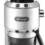 De'Longhi KG 520.M Ηλεκτρικός Μύλος Καφέ 150W με Χωρητικότητα 350gr και 18 Επίπεδα Άλεσης Ασημί