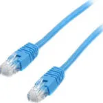 Cablexpert U/UTP Cat.6 Καλώδιο Δικτύου Ethernet 0.25m Μπλε 1τμχ PP6U-0.25M/B