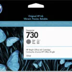 HP 730 Γνήσιο Μελάνι Εκτυπωτή InkJet Γκρι (P2V66A)