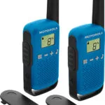 Motorola Talkabout T42 Ασύρματος Πομποδέκτης PMR με Μονόχρωμη Οθόνη Σετ 2τμχ Σε Μπλε Χρώμα
