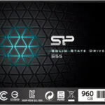 Silicon Power Slim S55 SSD 960GB τύπου 2.5'' με σύνδεση SATA III SP960GBSS3S55S25