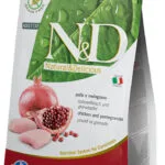 Farmina N&D Pomegranate Adult Ξηρά Τροφή χωρίς Σιτηρά για Ενήλικες Γάτες με Κοτόπουλο 1.5kg