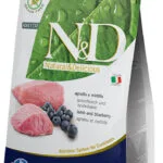 Farmina N&D Blueberry Adult Ξηρά Τροφή χωρίς Σιτηρά για Ενήλικες Γάτες με Αρνί 1.5kg