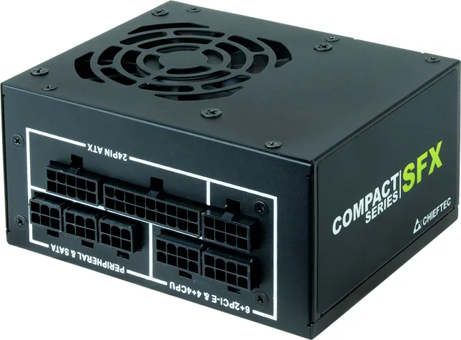 20181031133437_chieftec_csn_550c Chieftec Compact SFX 550W Μαύρο Τροφοδοτικό Υπολογιστή Full Modular 80 Plus Gold - Image 1