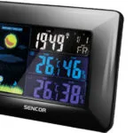 Sencor SWS 4250 Ασύρματος Μετεωρολογικός Σταθμός Ψηφιακός Επιτραπέζιος / Επίτοιχος Μαύρος