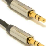 Cablexpert Καλώδιο 3.5mm male - 3.5mm male Μαύρο 1m (CCAP-444-1M)