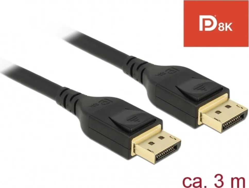 DeLock Cable DisplayPort male - DisplayPort male 3m (85661) - Image 1