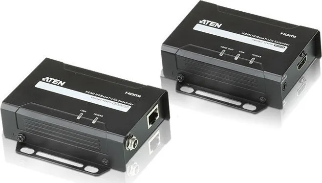 Aten VE801 3D UHD 70m Cat5/6/6a HDMI Extender - Image 1