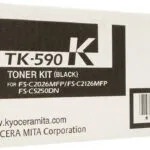 Kyocera TK-590K Γνήσιο Toner Laser Εκτυπωτή Μαύρο 7000 Σελίδων 1T02KV0NL0