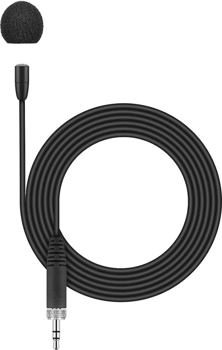 20190130120543_sennheiser_mke_essential_omni Sennheiser MKE Essential Omni Πυκνωτικό Μικρόφωνο 3.5mm Πέτου, Clip On για Φωνητικά - Image 1