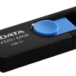 Adata DashDrive UV320 64GB USB 3.2 Stick Μαύρο