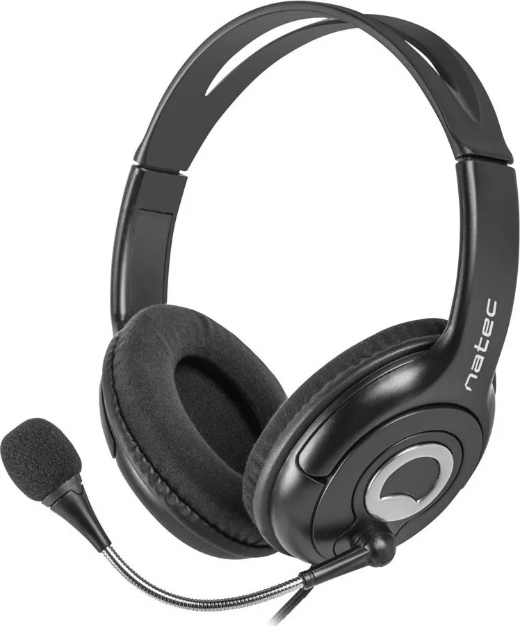 20190305121827_natec_bear_2 Natec Bear 2 On Ear Multimedia Ακουστικά με μικροφωνο και σύνδεση 3.5mm Jack - Image 1