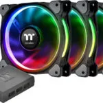 Thermaltake Riing Plus 12 RGB Radiator Fan TT Premium Case Fan 120mm με Σύνδεση 4-Pin PWM 3τμχ