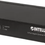 Intellinet Unmanaged L2 PoE+ Switch με 5 Θύρες Gigabit (1Gbps) Ethernet