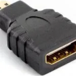 Lanberg Μετατροπέας HDMI female σε micro HDMI male 1τμχ AD-0015-BK