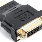 Lanberg Μετατροπέας HDMI male σε DVI-D female 1τμχ AD-0014-BK