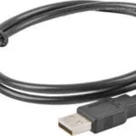 Lanberg Regular USB 2.0 to micro USB Cable Μαύρο 1m (CA-USBM-10CC-0010-BK)