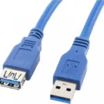 Lanberg USB 3.0 Cable USB-A male - USB-A female 3m (CA-US3E-10CC-0030-B)