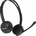 Natec Canary On Ear Multimedia Ακουστικά με μικροφωνο και σύνδεση 3.5mm Jack