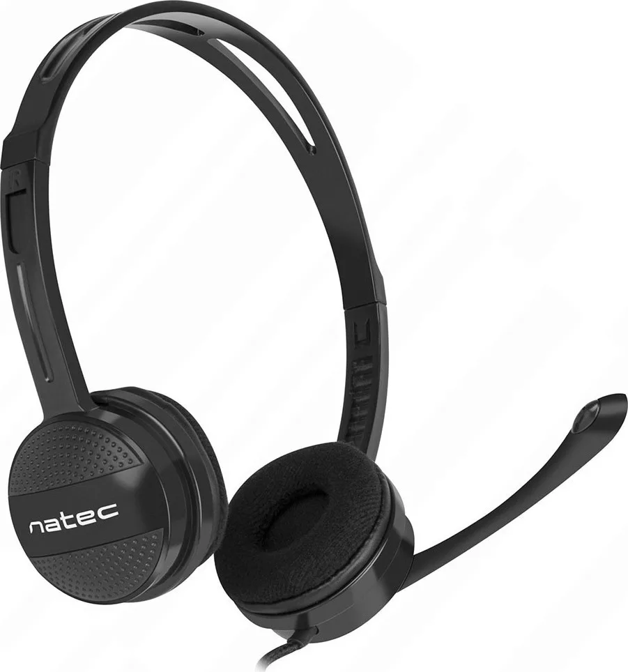 20190328113321_natec_canary Natec Canary On Ear Multimedia Ακουστικά με μικροφωνο και σύνδεση 3.5mm Jack - Image 1