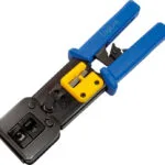 LogiLink Πρέσα Ακροδεκτών Δικτύου RJ12, RJ11, RJ45 με Απογυμνωτή (Μήκος 220mm) WZ0037