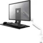 Newstar Βάση Γραφείου Περιφερειακών Λευκή KEYB-V200BLACK