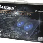 Vakoss Cooling Pad για Laptop έως 17" με 2 Ανεμιστήρες και Φωτισμό (LF-2463UK)