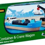 Brio Toys Freight Crane Καραβάκι για 3+ Ετών