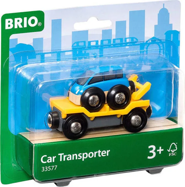 20190412150645_brio_toys_car_transporter_railway Brio Toys Car Transporter Railway Αυτοκινητάκι για 3+ Ετών - Image 1