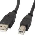 Lanberg USB 2.0 Cable USB-A male - USB-B male 5m (CA-USBA-11CC-0050-BK)