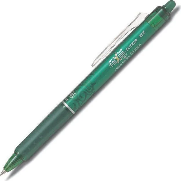 20190425134251_pilot_frixion_ball_clicker_gel_0_7mm_prasino_blrt_fr7_gmk Pilot Frixion Ball Clicker Στυλό Gel Πράσινο με Πράσινο Μελάνι BLRT-FR7-GMK - Image 1