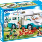 Playmobil Family Fun Αυτοκινούμενο Οικογενειακό Τροχόσπιτο για 4 ετών 70088