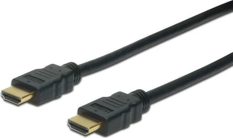 Digitus AK-330107-010-S HDMI 1.4 Cable HDMI male - HDMI male 1m Μαύρο AK-330107-010-S - Image 1