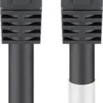 Goobay S/FTP Cat.8.1 Καλώδιο Δικτύου Ethernet 0.25m Μαύρο 1τμχ 66719